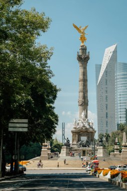 mexico City'de kurtuluş angel.