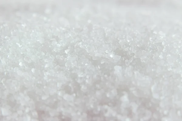 Beyaz deniz tuzu dokusu. Yıkanmış beyaz doku arka planı. yumuşak odak.