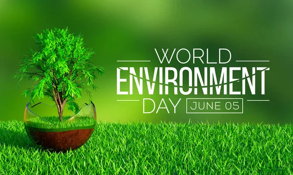 Dia Mundial Meio Ambiente Observado Todos Anos Junho Tem Sido — Fotografia de Stock