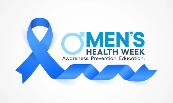 Men Health Week Observed Every Year June Used Raise Awareness — Vector de stock