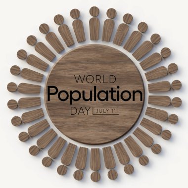 Dünya Nüfus Günü, küresel nüfus sorunları hakkında farkındalığı artırmayı amaçlayan 11 Temmuz 'da her yıl kutlanıyor. 3B Hazırlama