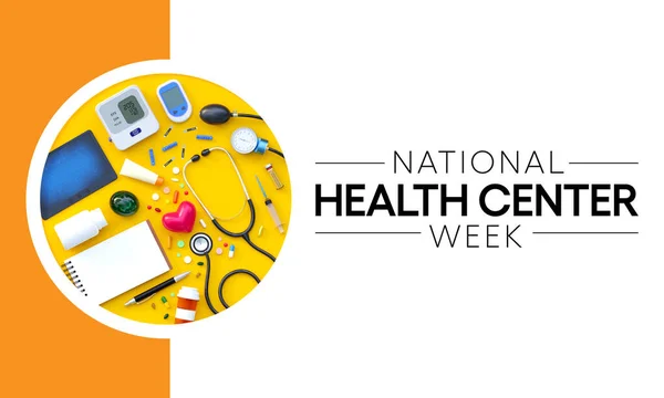 Semana Del Centro Nacional Salud Observa Cada Año Durante Agosto — Foto de Stock