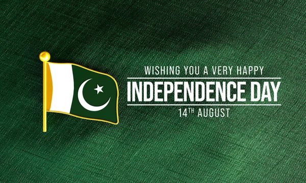 Der Pakistanische Unabhängigkeitstag Wird Jedes Jahr August Begangen Und Markiert — Stockfoto