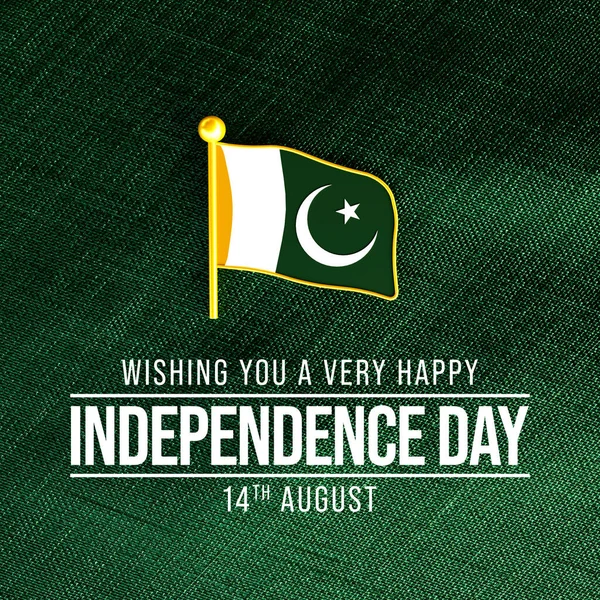 Pakistan Independence Day Observed Every Year August Marks Anniversary Partition — Stock Photo, Image