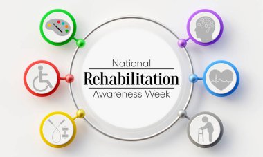 Eylül ayında her yıl Ulusal Rehabilitasyon Bilinci Haftası gözlemlenmekte olup, bu, işlevsel beceriyi ve yaşam kalitesini artırmayı ve geri getirmeyi amaçlayan bir tıp dalıdır. 3B Hazırlama