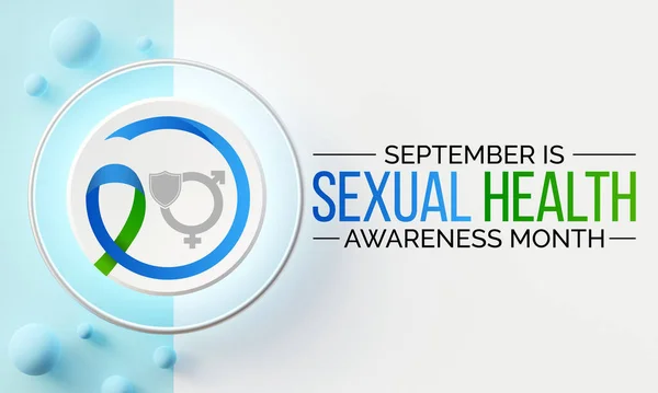 Sexual Health Awareness Month Observed Every Year September Important Our — Stock Photo, Image