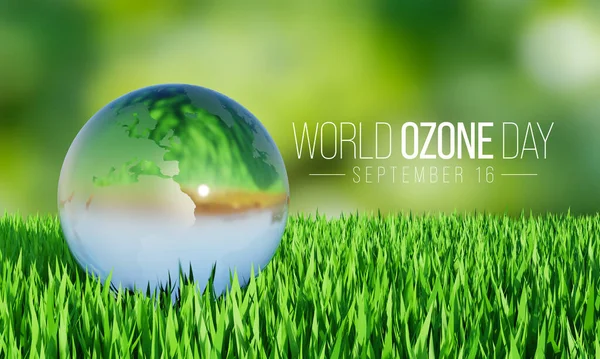 World Ozone day is observed every year on September 16 to spread awareness among people about the depletion of Ozone Layer and find possible solutions to preserve it. 3D Rendering