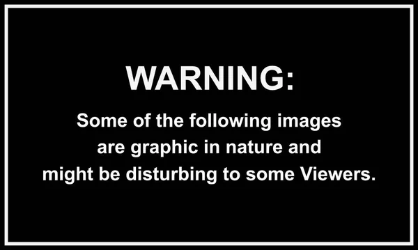 Graphic Image Warning Message Written Dark Background Vector Typography — Vector de stock