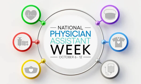 National Physician assistant week is observed every year from October 6 to 12, The role of the PA is to practice medicine under the direction and supervision of a licensed physician. 3D Rendering