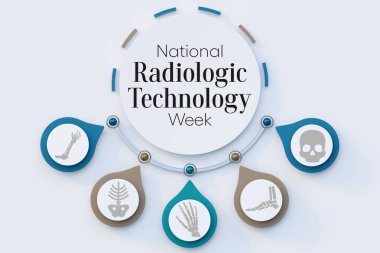 Radyolojik Teknoloji Haftası (NRTW) her yıl Kasım ayında gözlemlenmektedir, hayvan ve insan vücudundaki hastalıkları teşhis etmek için tıbbi görüntülemeyi kullanan tıbbi disiplindir. 3B Hazırlama
