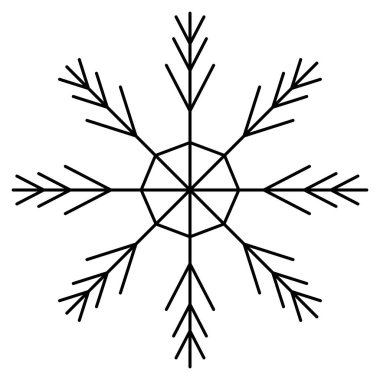 Kar taneleri. Robot resim. Şenlik süsü. Vektör çizimi. İzole edilmiş beyaz bir arkaplanda özet geç. Doodle tarzı. Karmaşık şekilli kırılgan bir kristal. Frostwork. Kar taneleri. Donmuş yıldız. Kutup simgesi. Mutlu yıllar ve mutlu Noeller. Web için fikir 