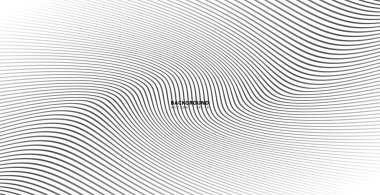 Soyut çarpık Çapraz Çizgili Arkaplan. Vektör eğimli eğimli, dalgalı çizgi dokusu. İş tasarımınız için yepyeni bir tarz.