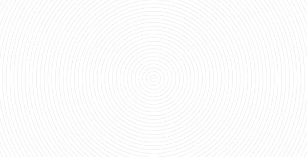 Lingkaran Konsentris Ilustrasi Untuk Gelombang Suara Pola Garis Lingkaran Abstrak - Stok Vektor