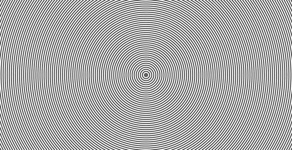 Modèle Cercle Abstrait Bague Couleur Noire Blanche Illustration Vectorielle Abstraite — Image vectorielle