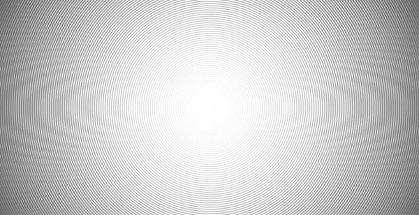 Cercle Concentrique Illustration Pour Onde Sonore Modèle Abstrait Ligne Cercle — Image vectorielle