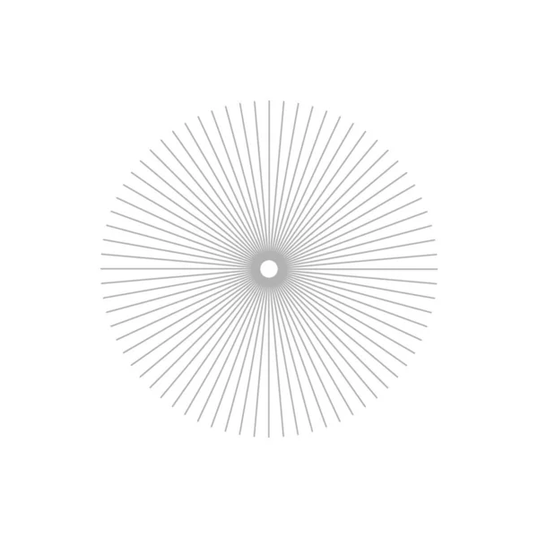 Concentrische Cirkelelementen Element Voor Grafische Web Design Model Voor Print — Stockvector