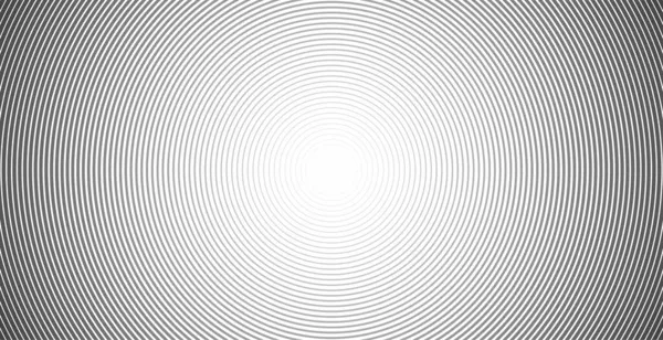 Cercle Concentrique Illustration Pour Onde Sonore Modèle Abstrait Ligne Cercle — Image vectorielle