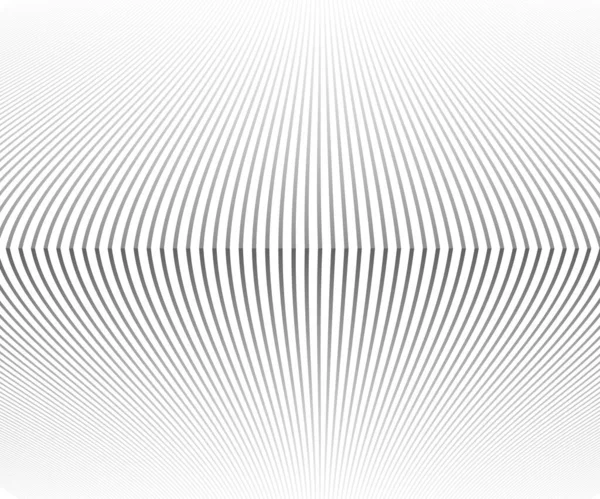 Gestreifte Vektorvorlage Für Ihre Ideen Monochromatische Linientextur Muster Geschwungene Linien — Stockvektor