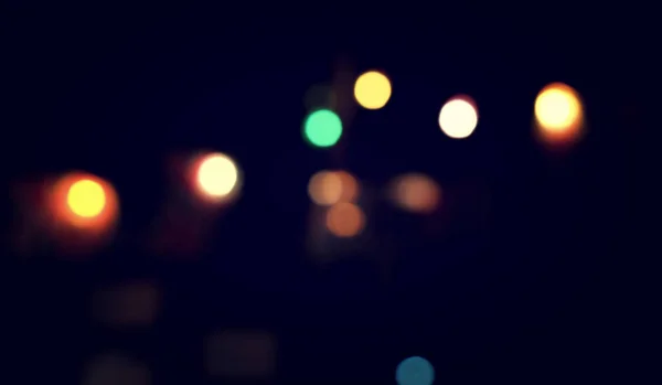 Blur Light Out Focus Feck Night Light — стоковое фото
