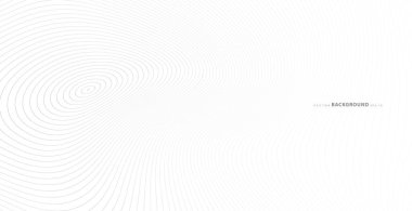 Soyut vektör çemberi yarım ton siyah arkaplan. Gradyan retro çizgi desen tasarımı. Tek renkli grafikler. Ses dalgası için daire çiz. vektör illüstrasyonu