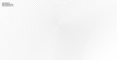 Soyut vektör çemberi yarım ton siyah arkaplan. Gradyan retro çizgi desen tasarımı. Tek renkli grafikler. Ses dalgası için daire çiz. vektör illüstrasyonu