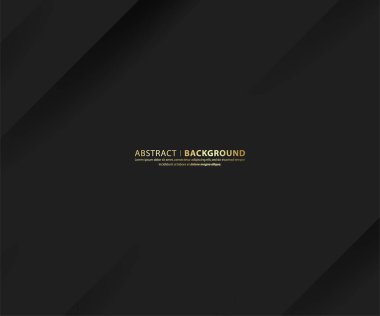Karanlık ve gölgeli bir arka plan. Modern Siyah Tasarım Şablonu. vektör illüstrasyonu.