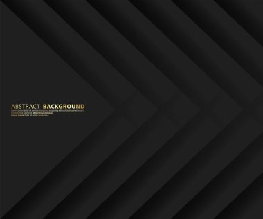 Birinci sınıf bir geçmiş. Soyut lüks model. Altın renkli çizgili arka plan. Soyut altın çizgi dokusu. Siyah desen vektör illüstrasyonu.