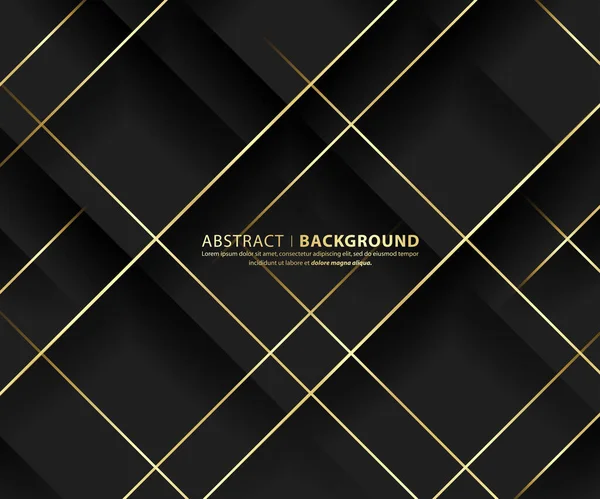 Premium Background Abstract Luxury Pattern Gold Glitter Stripes Background Abstract — Stock Vector