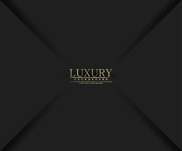 Abstract Black Luxury Background Shiny Lines Elegant Modern Design — Vector de stock