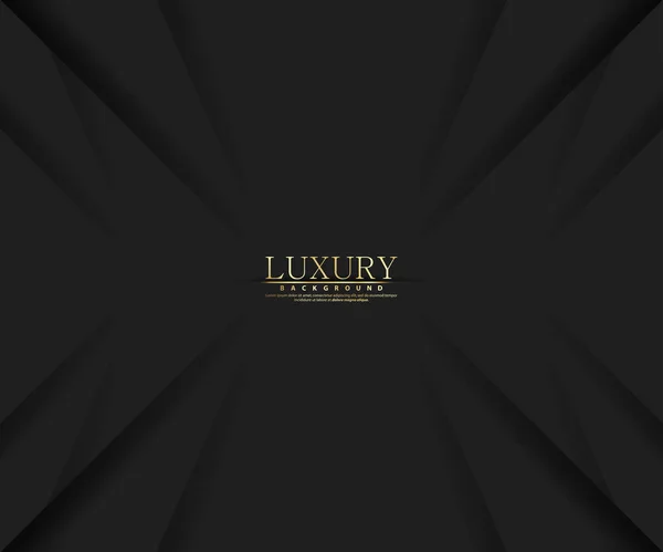 Abstract Black Luxury Background Shiny Lines Elegant Modern Design — Vector de stock