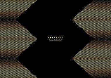 Çizgili altın rengi. Altın renkli çizgili arka plan. Soyut altın çizgi dokusu. desen vektör illüstrasyonu.