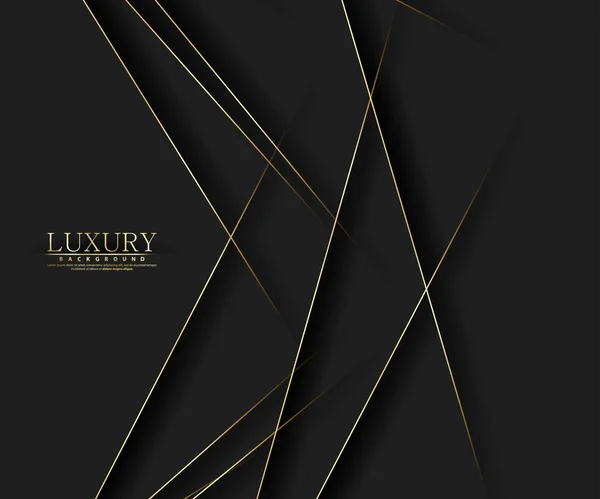 Premium Background Abstract Luxury Pattern Gold Glitter Stripes Background Abstract — Vector de stock