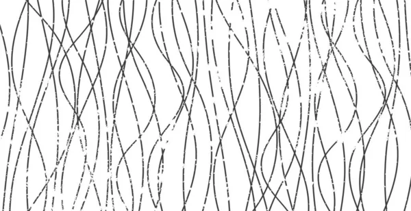 Grunge hattı arka planı. El çizgileri. Soyut dalgalar pürüzsüz. Grunge çizgili doku. Eps 10 vektör illüstrasyonu