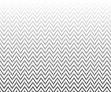 Dalga, zigzag çizgileri. Beyaz arka planda siyah dalgalı çizgi. vektör illüstrasyonu