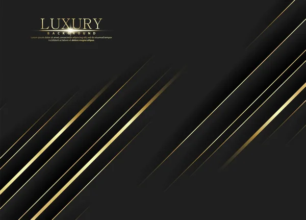 Premium Background Abstract Luxury Pattern Gold Glitter Stripes Background Abstract — 스톡 벡터