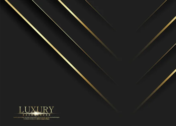 Premium Background Abstract Luxury Pattern Gold Glitter Stripes Background Abstract — 스톡 벡터