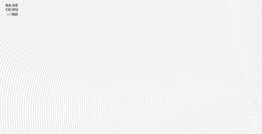 Soyut vektör çemberi yarım ton siyah arkaplan. Gradyan retro çizgi desen tasarımı. Tek renkli grafikler. Ses dalgası için daire çiz. vektör illüstrasyonu