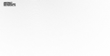 Soyut vektör çemberi yarım ton siyah arkaplan. Gradyan retro çizgi desen tasarımı. Tek renkli grafikler. Ses dalgası için daire çiz. vektör illüstrasyonu