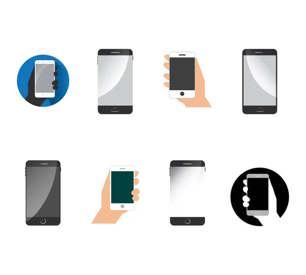 Smartphone Symbol Mobiltelefon Symbol Für Ihr Webseiten Design Logo App — Stockvektor