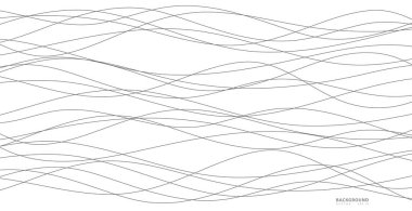 El çizgileri. Soyut desen dalgası basit, pürüzsüz desen, web tasarımı, tebrik kartı, tekstil, teknoloji arka planı, Eps 10 vektör illüstrasyonu