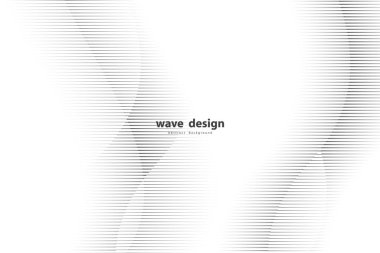 Soyut arkaplan, fikirlerin için vektör şablonu, tek renkli çizgi dokusu. İş tasarımınız için yepyeni bir tarz, fikirleriniz için vektör şablonu