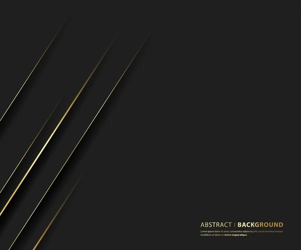 Premium Background Abstract Luxury Pattern Gold Glitter Stripes Background Abstract — 스톡 벡터