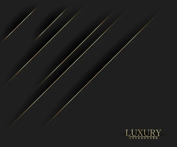 Premium Background Abstract Luxury Pattern Gold Glitter Stripes Background Abstract — Vector de stock