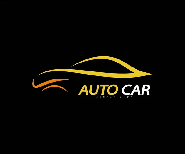 Абстрактний Знак Логотипу Автомобіля Символ Автомобільної Компанії Автомагазин Векторні Ілюстрації — стоковий вектор