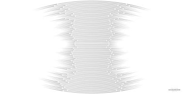 Çizgili doku, soyut çarpık Çapraz Çizgili Arka plan, dalga çizgileri dokusu. İş tasarımınız için yepyeni bir tarz, fikirleriniz için vektör şablonu