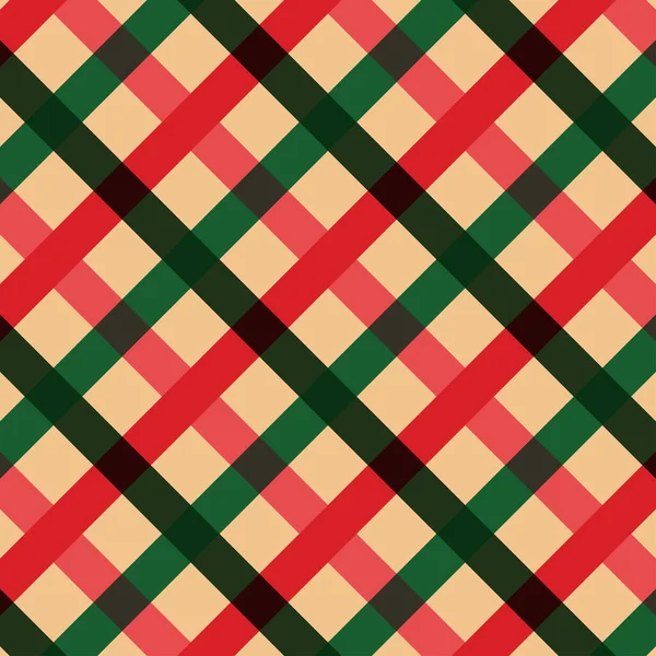 Різдвяний Візерунок Проста Ретро Геометрична — стоковий вектор