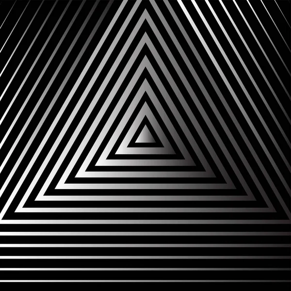 Dreiecksgeometrisches Vektormuster Abstrakte Linientextur Hintergrund Der Vektorpyramide Kreative Design Vorlagen — Stockvektor