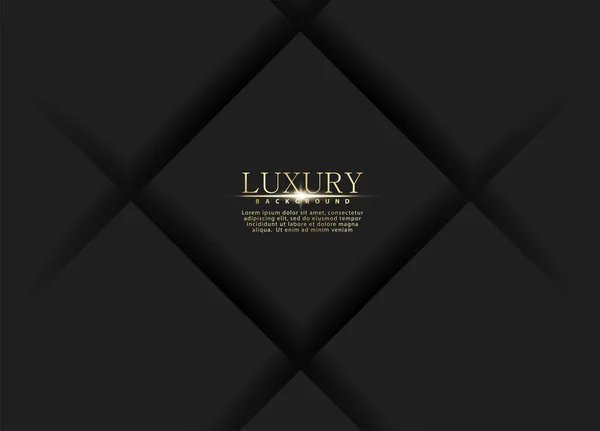 Abstract Black Luxury Background Shiny Lines Elegant Modern Design —  Vetores de Stock