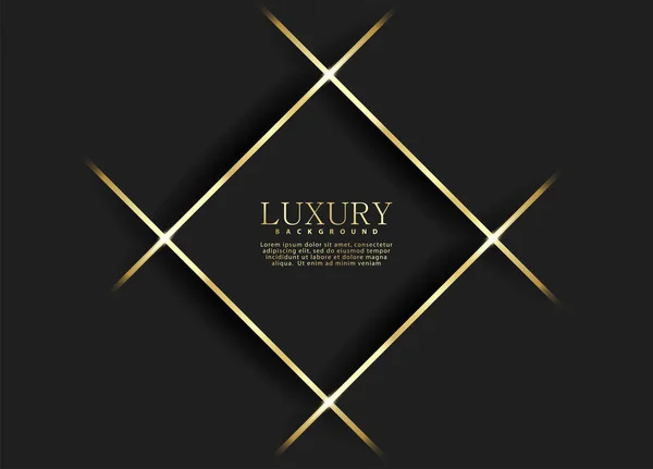 Premium Hintergrund Abstraktes Luxusmuster Gold Glitzernde Streifen Hintergrund Abstrakte Textur — Stockvektor
