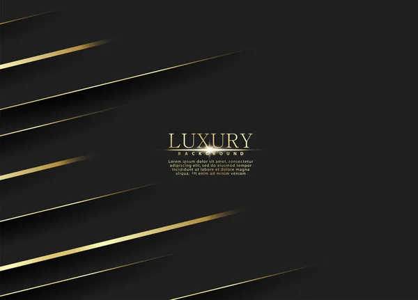 Premium Background Abstract Luxury Pattern Gold Glitter Stripes Background Abstract — Vetor de Stock